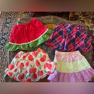 Gymboree Girl lots of skirt size 4T 5T